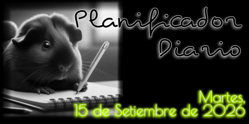 Planificador Diario: Martes, 15 de Setiembre de 2026