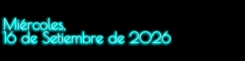 Journal: Miércoles, 16 de Setiembre de 2026