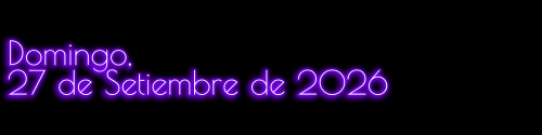 Journal: Domingo, 27 de Setiembre de 2026